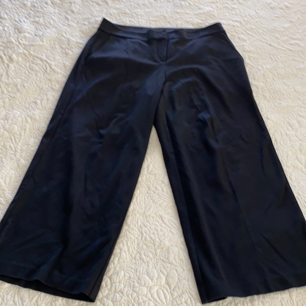 Eileen fisher wide leg cropped pants